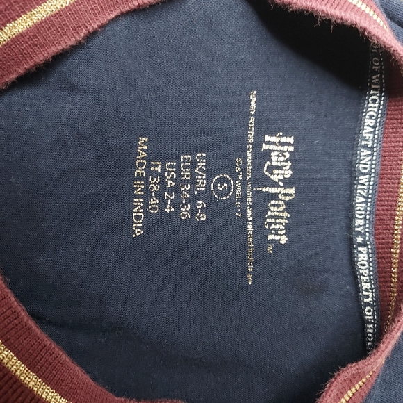 Harry Potter Official Blue Hogwarts Top - Picture 7 of 9